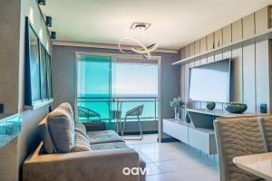 Posezení v ubytování Ap Vista Mar no Duna Barcane by QAVI