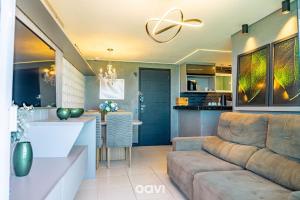 Kuchyň nebo kuchyňský kout v ubytování Ap Vista Mar no Duna Barcane by QAVI