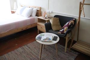Łóżko lub łóżka w pokoju w obiekcie Les Magranes Bed & Breakfast