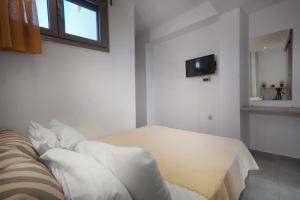 Postel nebo postele na pokoji v ubytování Panorama Dream Studios B