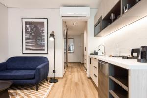 Köök või kööginurk majutusasutuses Vuestro Hotel Boutique