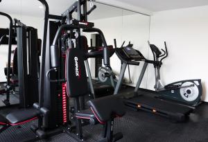 Fitness centrum a/nebo fitness zařízení v ubytování Casa Tabachin