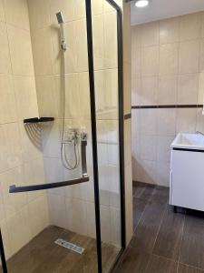Ein Badezimmer in der Unterkunft Nautilus