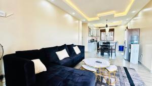 Posezení v ubytování Lake view Signature Home Munyonyo