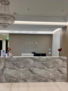 Vstupní hala nebo recepce v ubytování Hotel Vila Kalcuni Sarande
