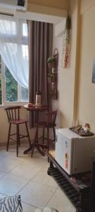 Posezení v ubytování Apê da Terezinha