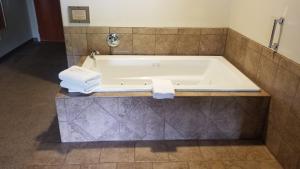 Koupelna v ubytování Grand View Inn & Suites
