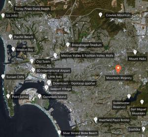 Φωτογραφία από το άλμπουμ του Mountain Majesty with AC BBQ Parking σε Lemon Grove
