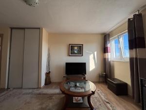 TV a/nebo společenská místnost v ubytování Relax and Explore, Alva Apartment