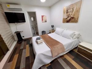 Cama o camas de una habitación en EasyHouse