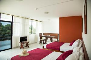 Katil atau katil-katil dalam bilik di Hotel RC Tonsupa