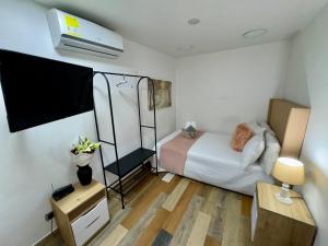 Cama o camas de una habitación en EasyHouse