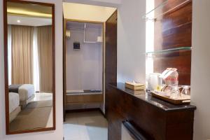 Katil atau katil-katil dalam bilik di Ocean View Residence