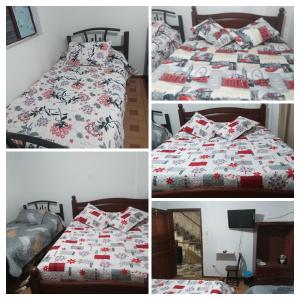 Postel nebo postele na pokoji v ubytování Habitación para viajeros el dorado