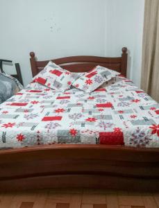 Postel nebo postele na pokoji v ubytování Habitación para viajeros el dorado