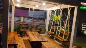Patio nebo venkovní prostory v ubytování Diệu như