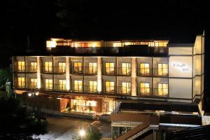 El edificio en el que está el ryokan