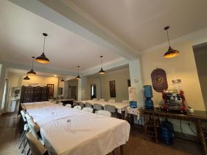 Restaurace v ubytování Sri Aurobindo Yoga Mandir