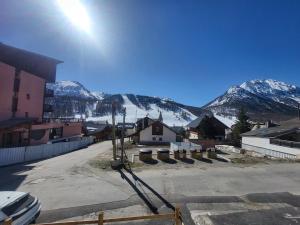 Nespecifikovaný výhled na hory nebo výhled na hory při pohledu z apartmánu