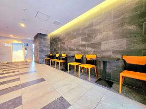 Posezení v ubytování 嵐 Hotel Arashi Tengachaya No005