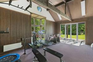 Fitness centrum a/nebo fitness zařízení v ubytování Glebe Arrowtown
