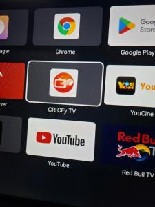 a close up of apps on a phone screen at Cosy Cottage 1 in Francistown +2 photos