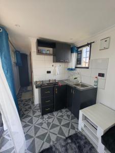 Nhà bếp/bếp nhỏ tại Grey Hound