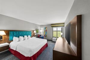 Hampton by Hilton - North Platte客房内的一张或多张床位