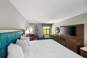 Hampton by Hilton - North Platte客房内的一张或多张床位