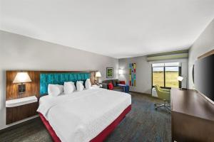 Hampton by Hilton - North Platte客房内的一张或多张床位