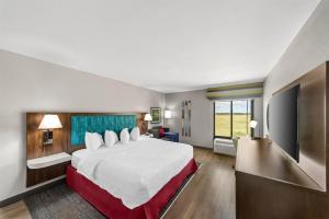 Hampton by Hilton - North Platte客房内的一张或多张床位
