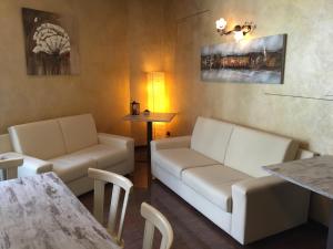 Posezení v ubytování Hotel Iscla