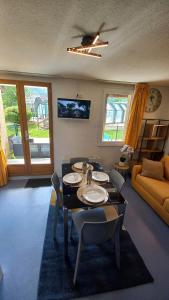 Χώρος καθιστικού στο Les Epicuriens