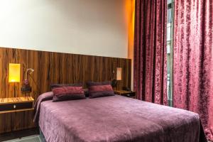 Cama o camas de una habitación en Hotel California