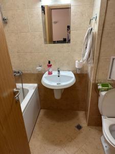 Et badeværelse på 2 Room Apartment Royal Sun Sunnybeach