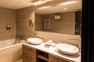 Koupelna v ubytování New Hotel Colon