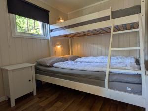 Postel nebo postele na pokoji v ubytování Oldevatn Camping
