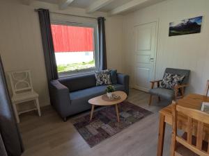 Posezení v ubytování Oldevatn Camping