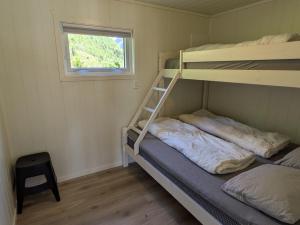 Postel nebo postele na pokoji v ubytování Oldevatn Camping