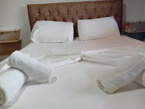 Postel nebo postele na pokoji v ubytování Villa Rexho