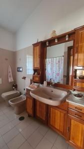 Koupelna v ubytování Casa Vacanze da NONNA ANNA