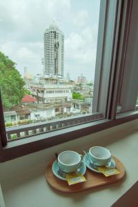 Μπαλκόνι ή βεράντα στο Bubble Humble Bangkok