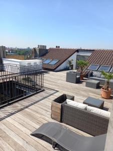 En balkong eller terrasse på Panorama Vue Penthouse