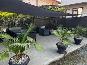 Zahrada ubytování S&K Dotro