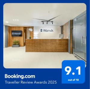 Certifikát, hodnocení, plakát nebo jiný dokument vystavený v ubytování Wandr Hotel Medicity Gurugram, Near Medanta Hospital