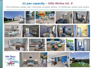 Фотография из галереи Pool Seaside Relais - VILLE Ninfea, Marea, Rosa e Cassiopea в Фонтане-Бьянке