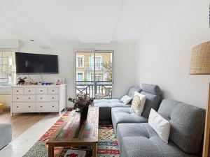 Posezení v ubytování La Crevette