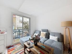 Posezení v ubytování La Crevette