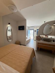 Postel nebo postele na pokoji v ubytování Panorama Rooms