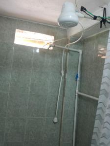 Koupelna v ubytování Cobán room